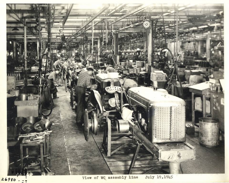 WC assembly line